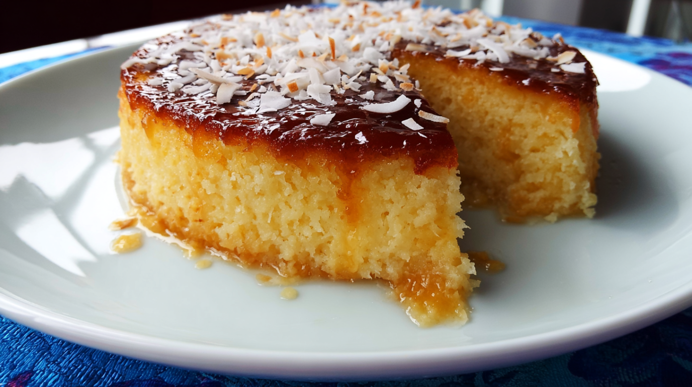 Magischer Kokoskuchen