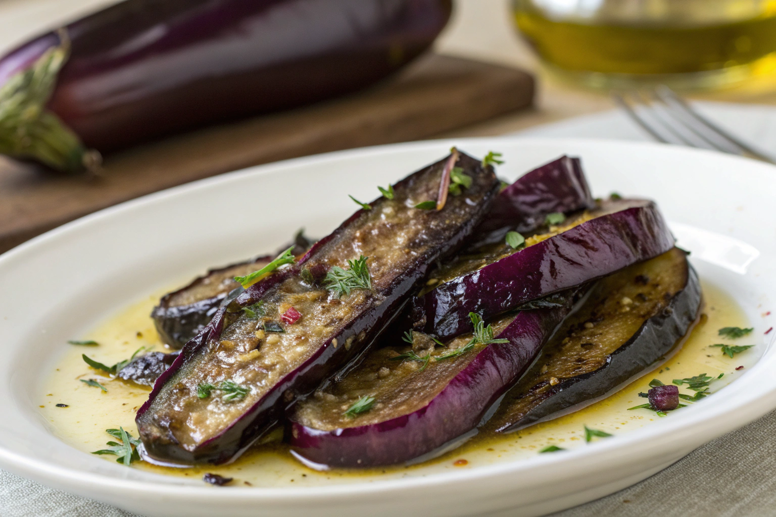 Marinierte Auberginen nach Almagro-Art featured image