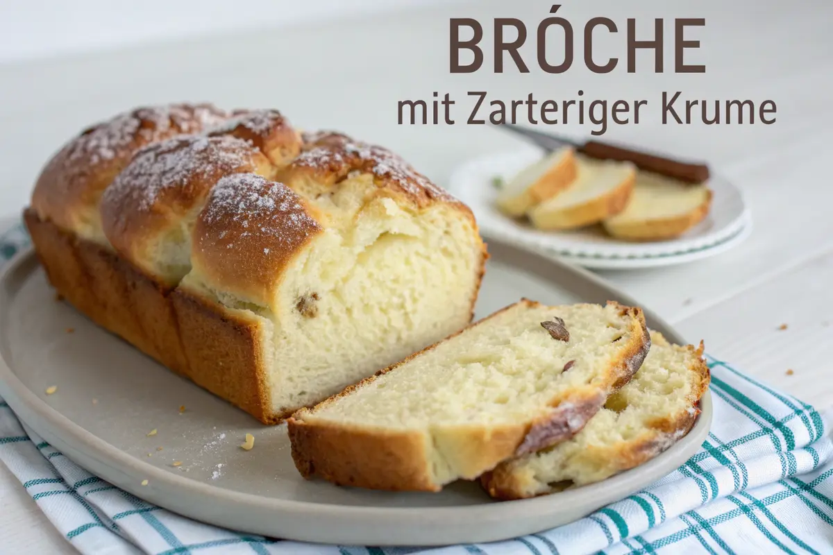 Brioche mit zarter faseriger Krume