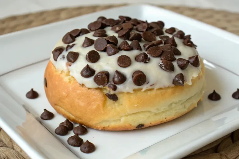 Milchbrötchen mit Schokotropfen