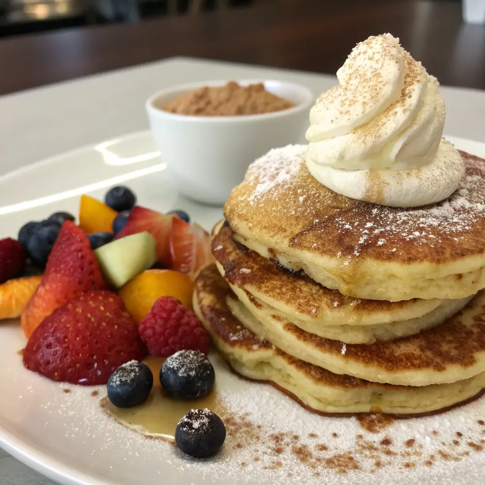 Vanille Zimt Pancakes