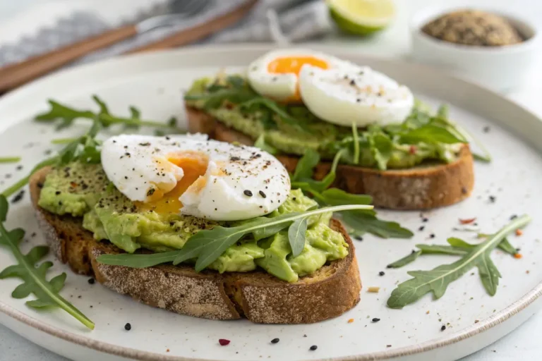 Avocado-Toast mit wachsweichem Ei – Perfektes Frühstück in nur 15 Minuten