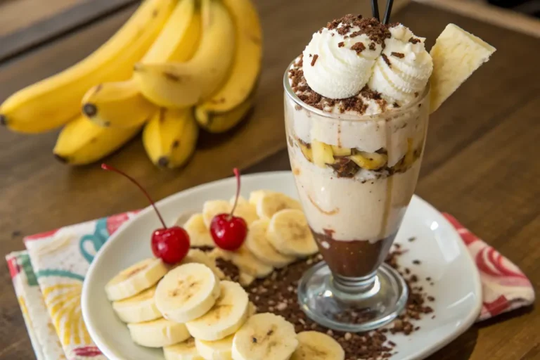 Banana-Split-Milkshake mit dem Thermomix in nur 35 Minuten