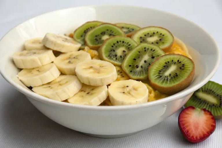 Banane-Kiwi-Maracuja-Nektar in nur 5 Minuten zubereiten