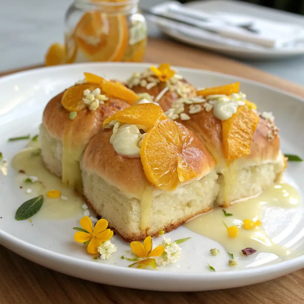 Butchy-Brioche mit Orangenblütenwasser