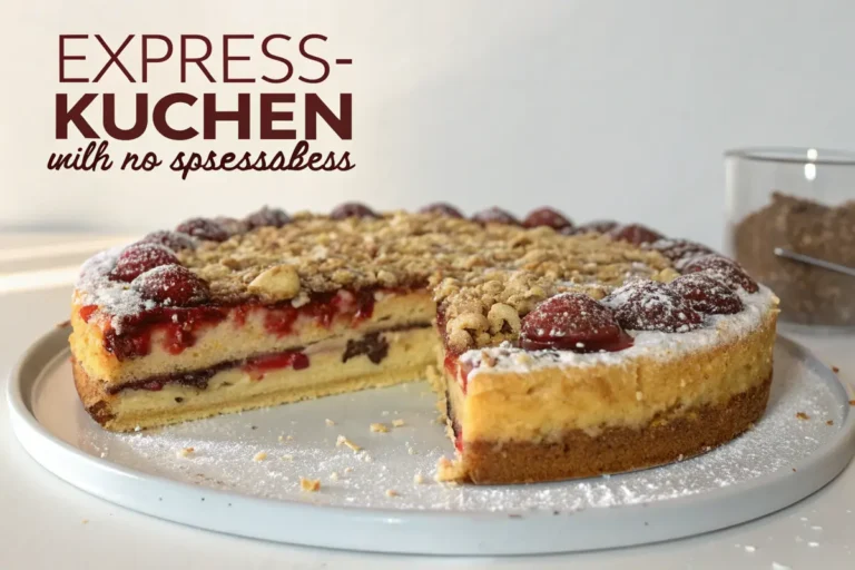 Express-Kuchen in nur 40 Minuten: Schnelle Leckerei für Zwischendurch