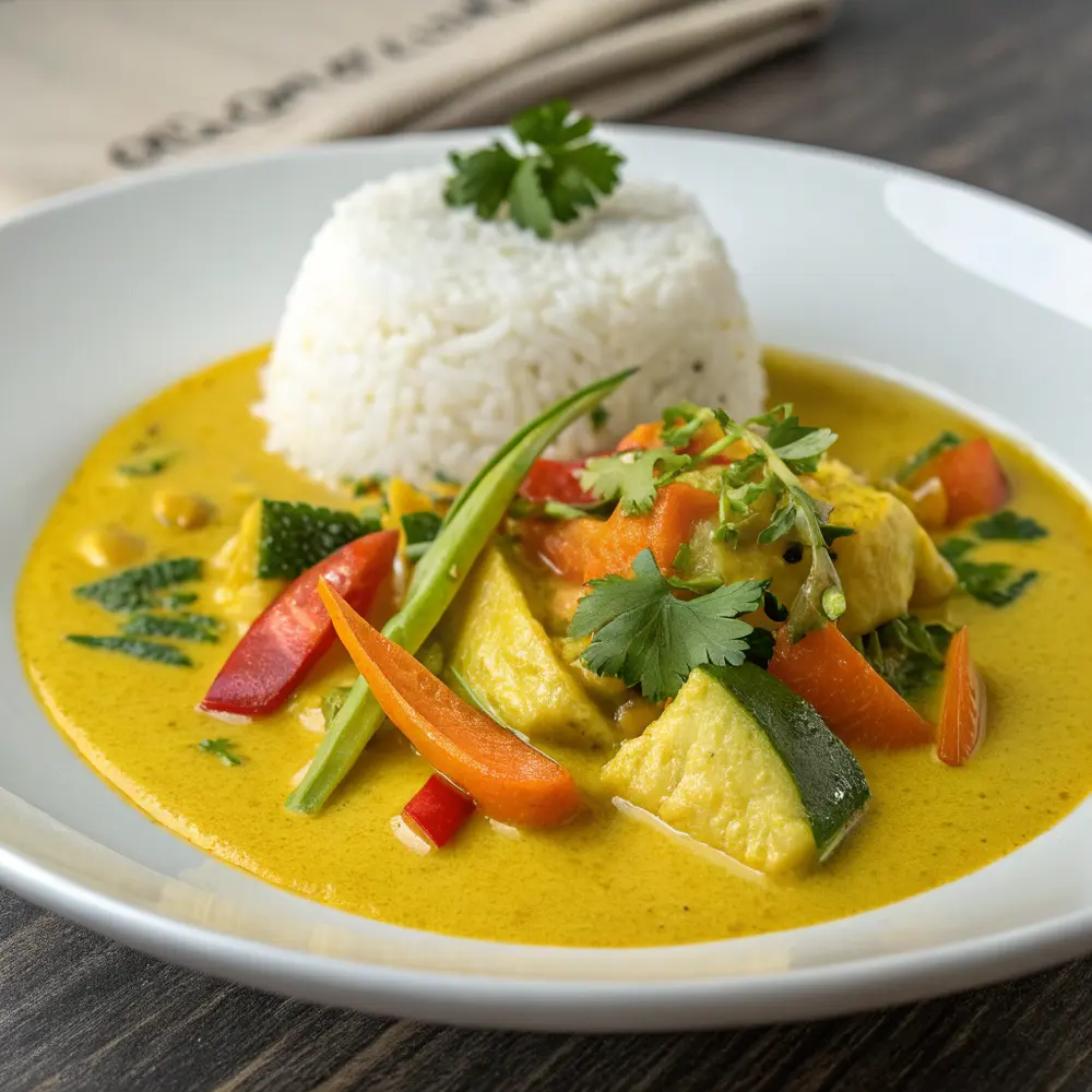 Gemüsecurry mit Kokosmilch