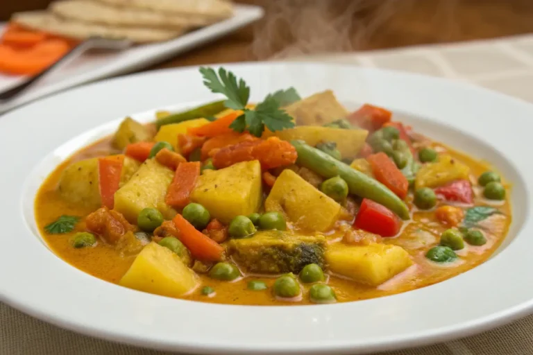 Gemüsecurry mit Kokosmilch: Aromatisches Gericht in nur 50 Minuten