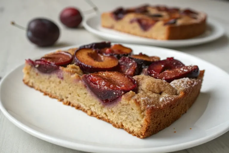 Gewürzkuchen mit Pflaumen: Köstlicher Genuss in 330 Minuten