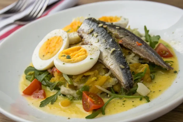 Günstiges Menü – Mimosa-Eier mit Sardinen