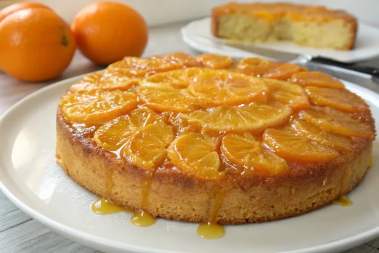 Saftiger Orangenkuchen mit Orangensirup in nur 75 Minuten