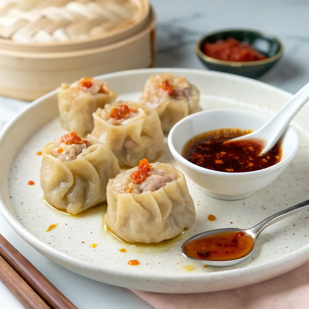 Siu Mai mit Chiliöl