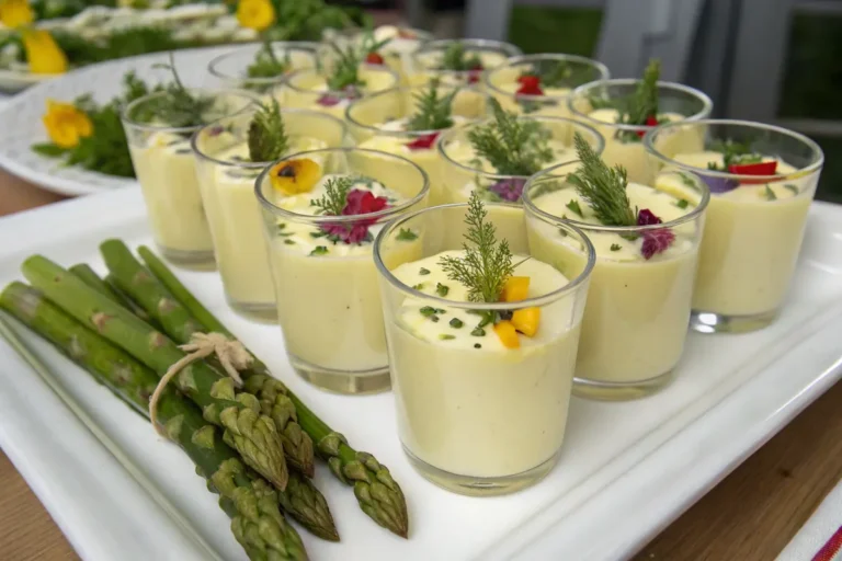 Spargelcreme-Verrines – Elegante Vorspeise in 155 Minuten