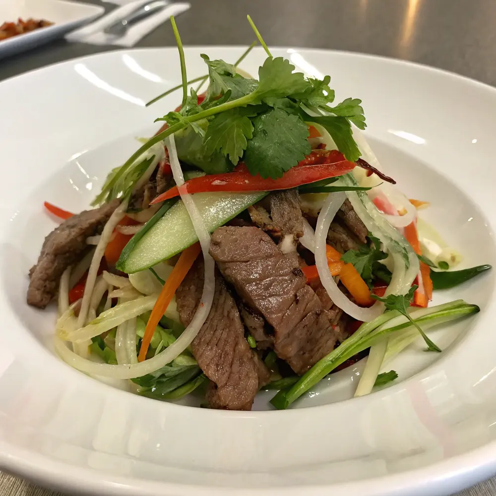 Thailändischer Rindfleischsalat