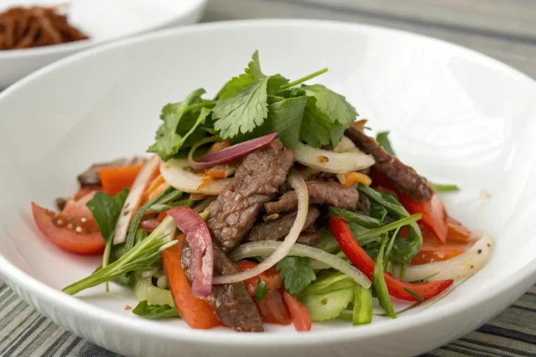 Thailändischer Rindfleischsalat