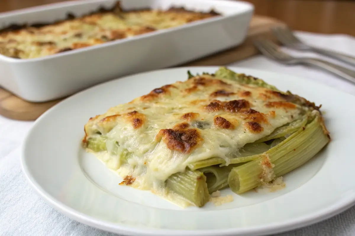 Fenchelgratin mit Käse