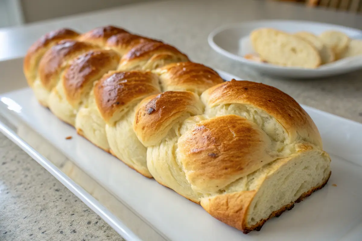 Geflochtene Brioche