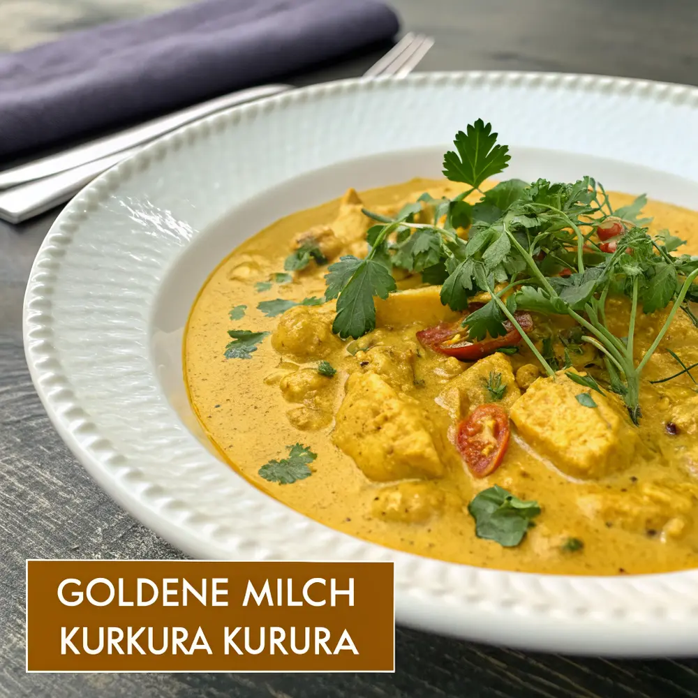 Goldene Milch Kurkuma