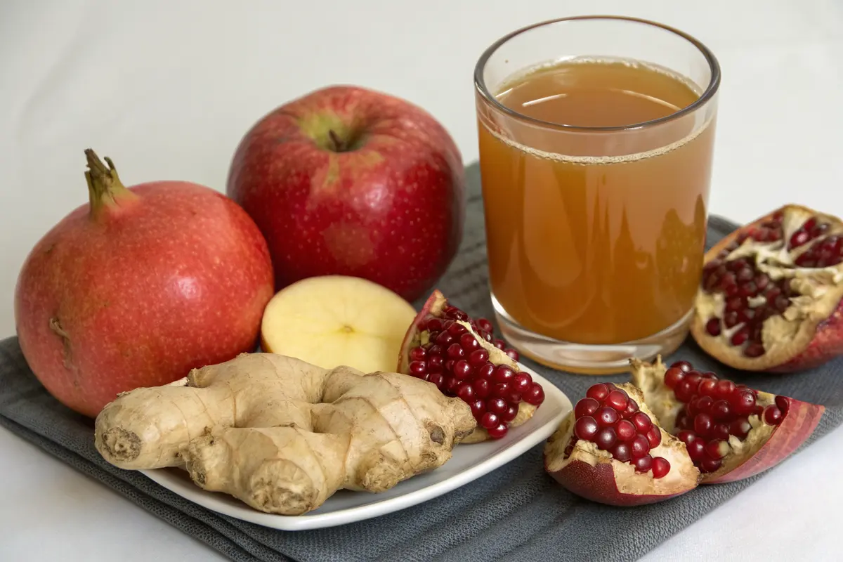 Granatapfel Ingwer Saft