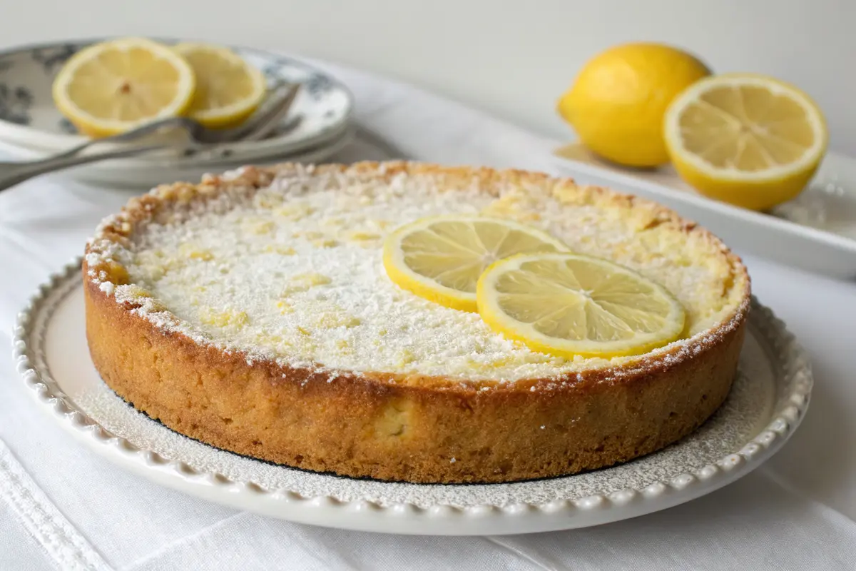 Grießkuchen Zitrone