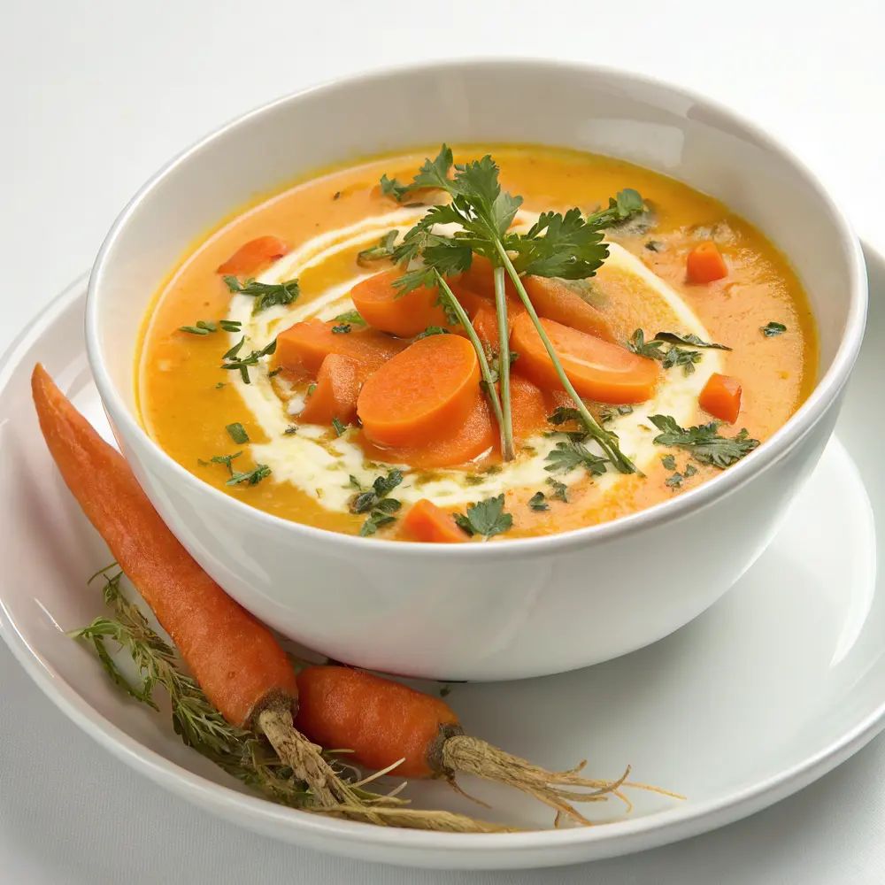 Karotten Pastinaken Suppe