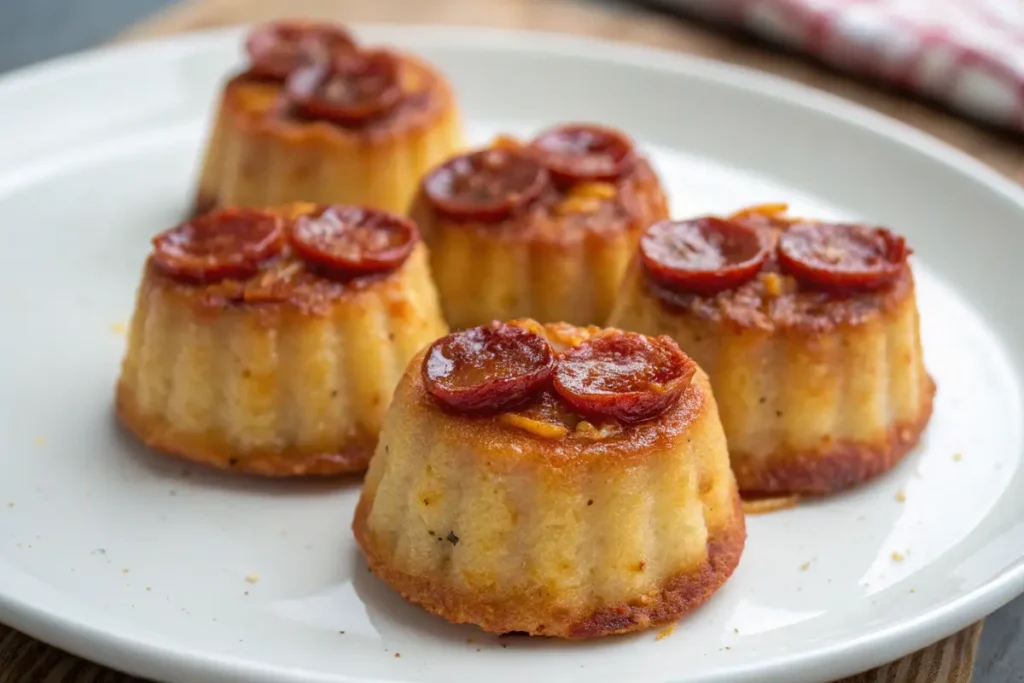 Mini Cannelés mit Chorizo