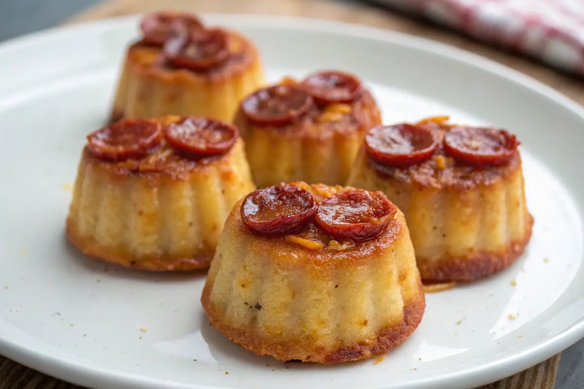 Mini Cannelés mit Chorizo