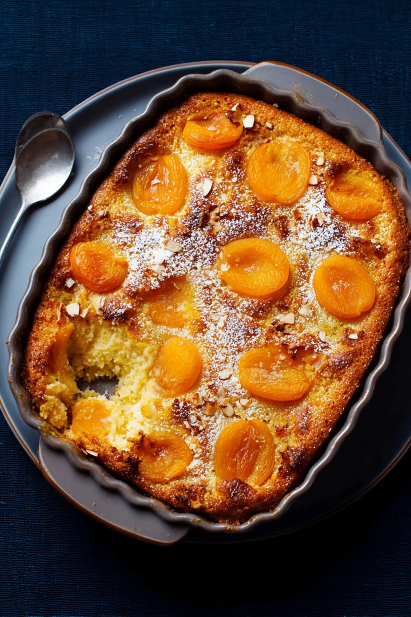 abrikoos ricotta cake
