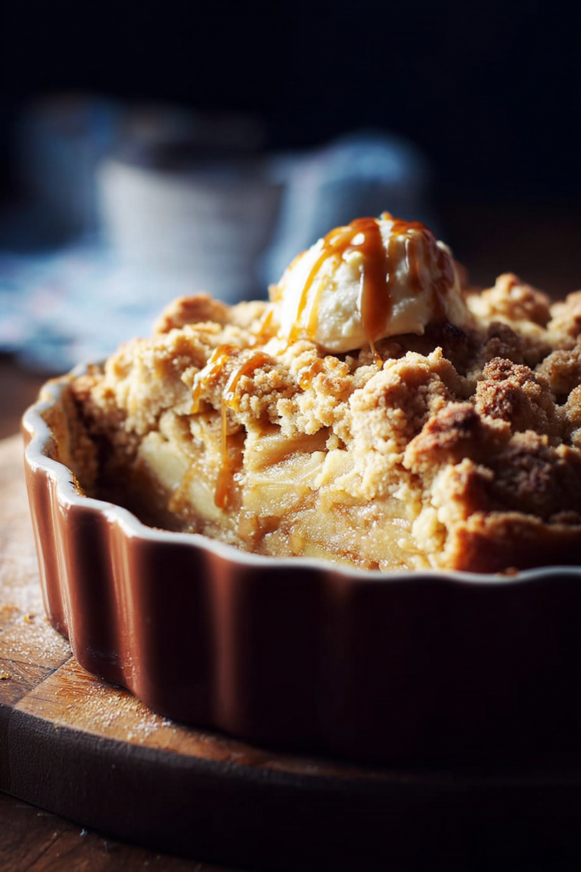 appel crumble cake