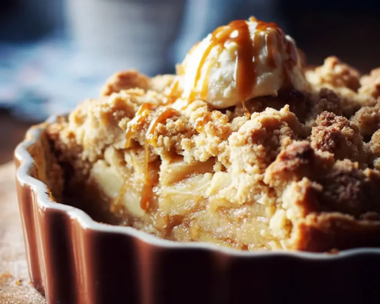 appel crumble cake