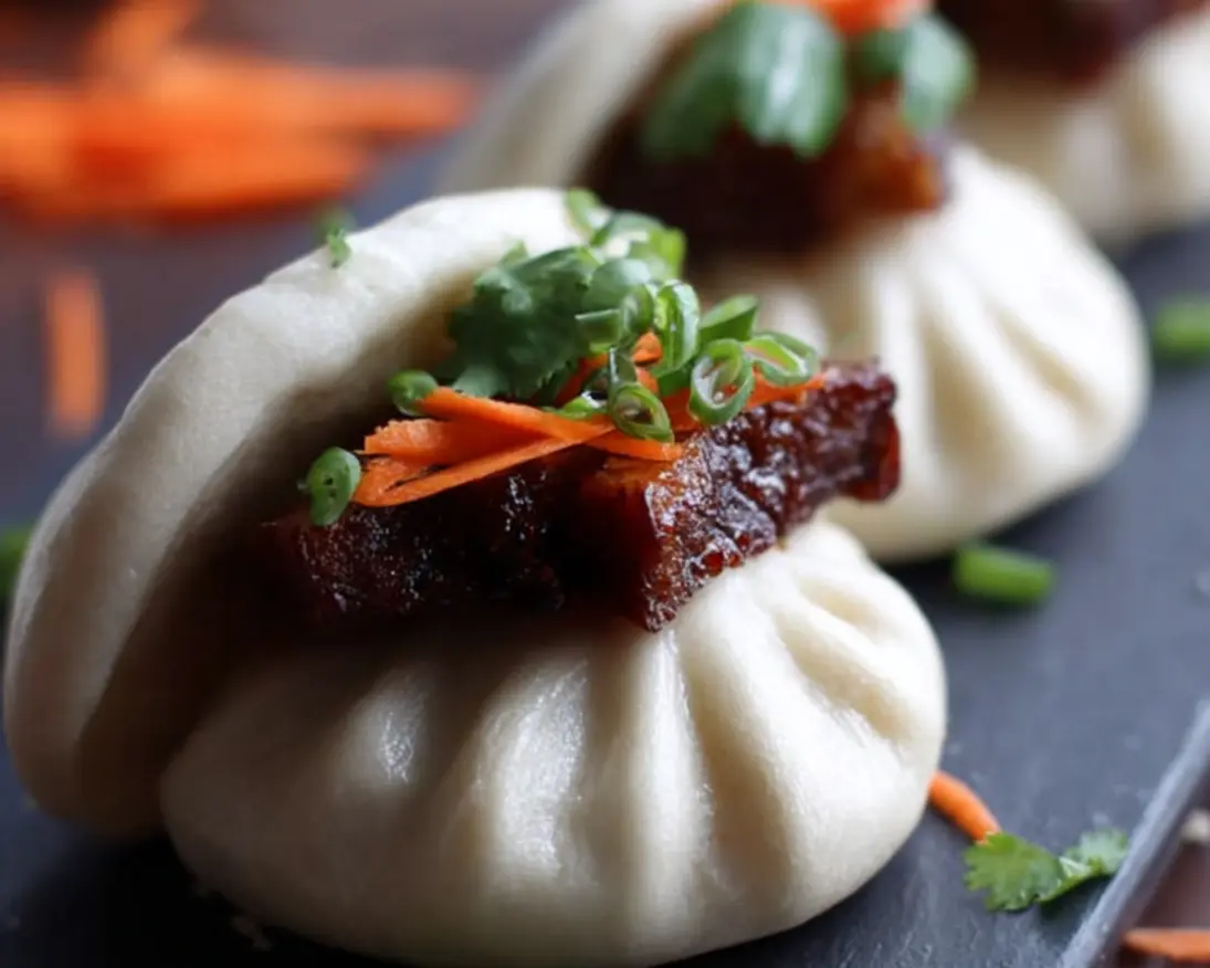 bao buns char siu varkensvlees