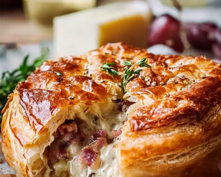 bladerdeeg camembert guanciale