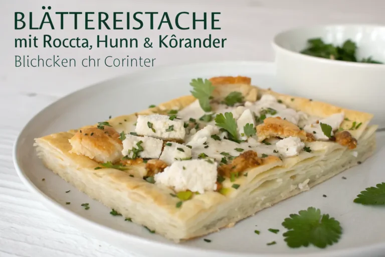 chausson ricotta poulet coriandre