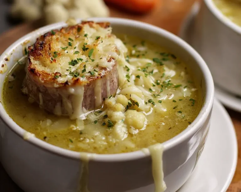 bloemkoolsoep parmezaan