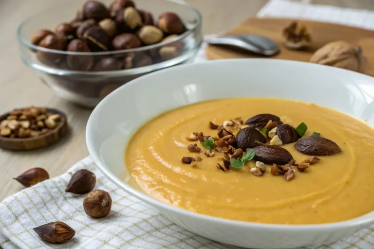 crème butternut châtaignes