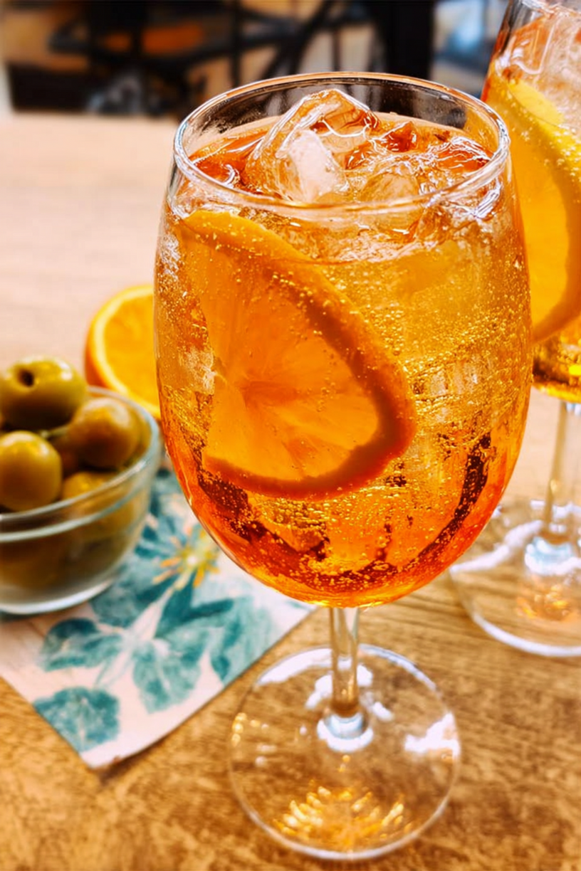 citrus spritz cocktail