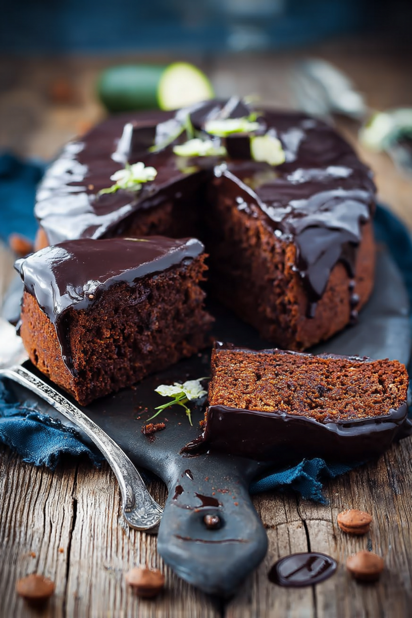courgette chocolade cake