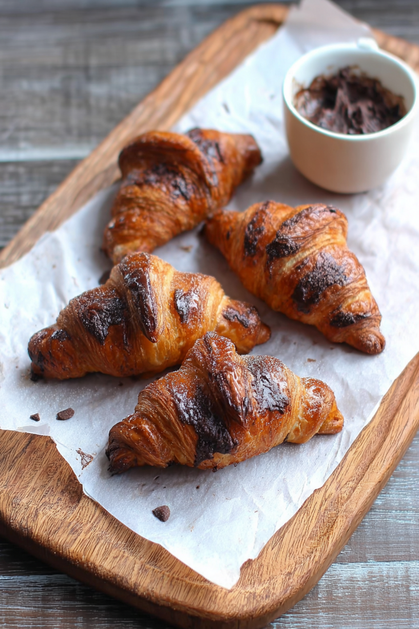 croissants chocolade stukjes