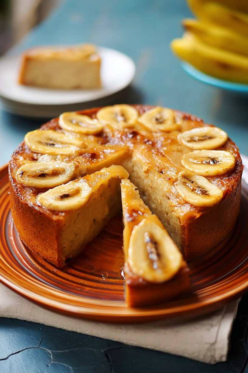 cubaanse rum banaan cake