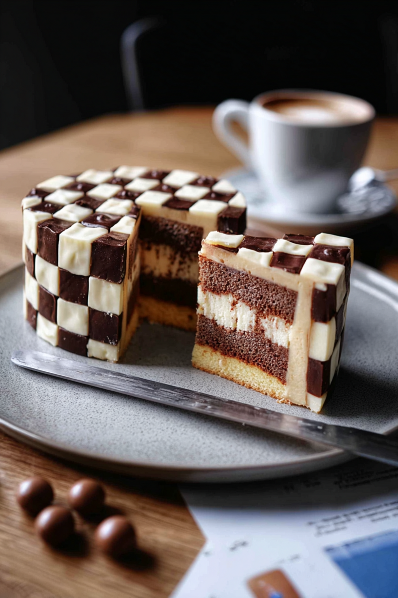 damier cake