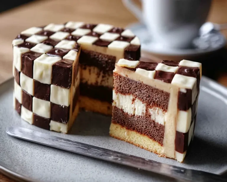 damier cake