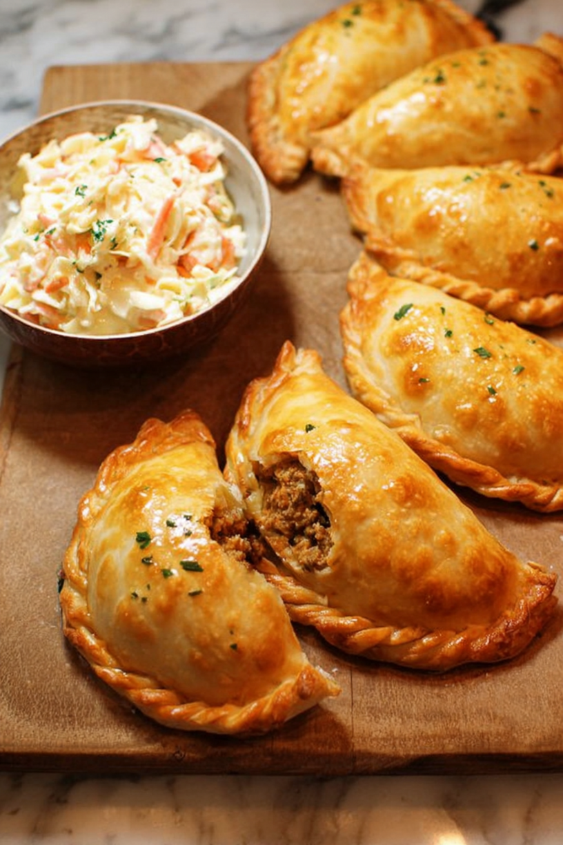 empanadas rundvlees pittige koolsalade