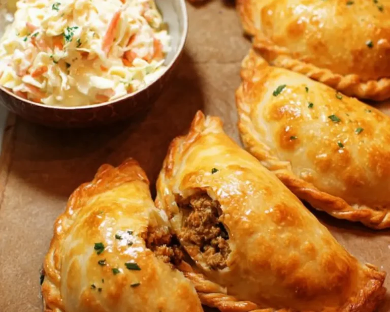empanadas rundvlees pittige koolsalade