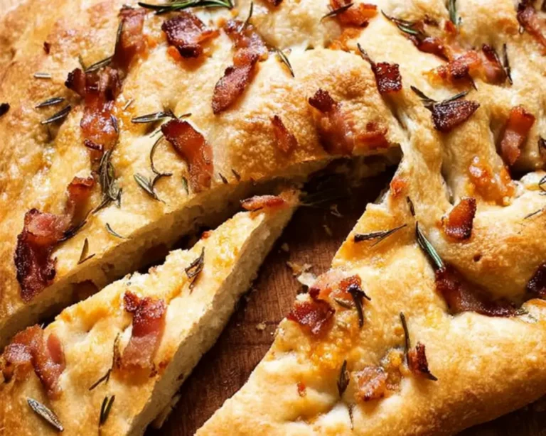 fougasse spek rozemarijn