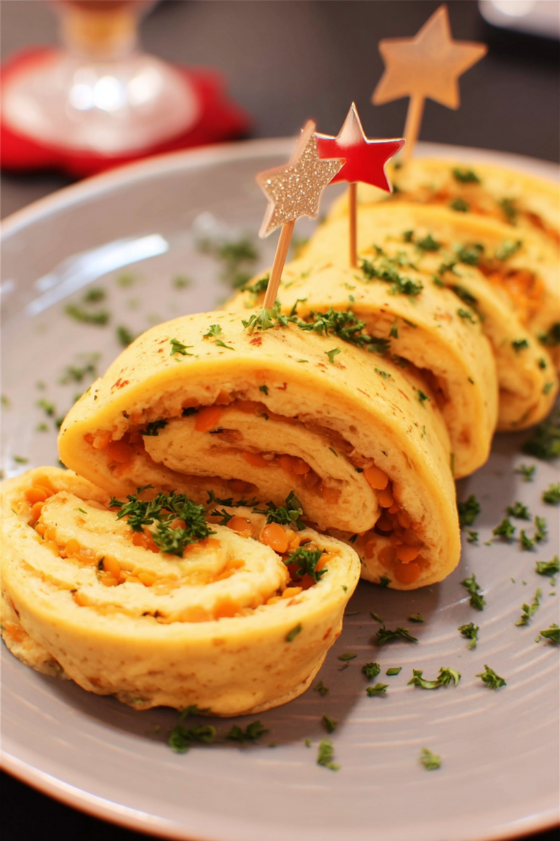 gerolde omelet linzenpuree