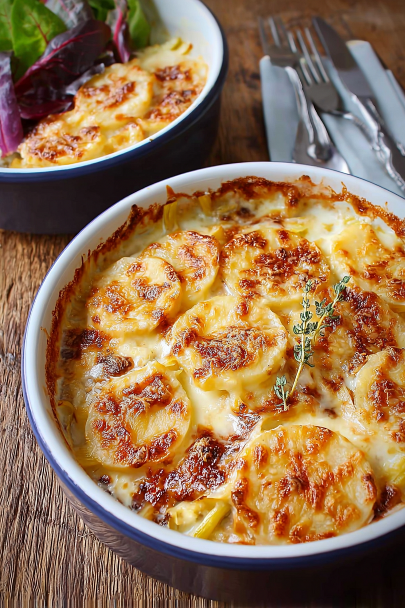 gratin crozets reblochon prei