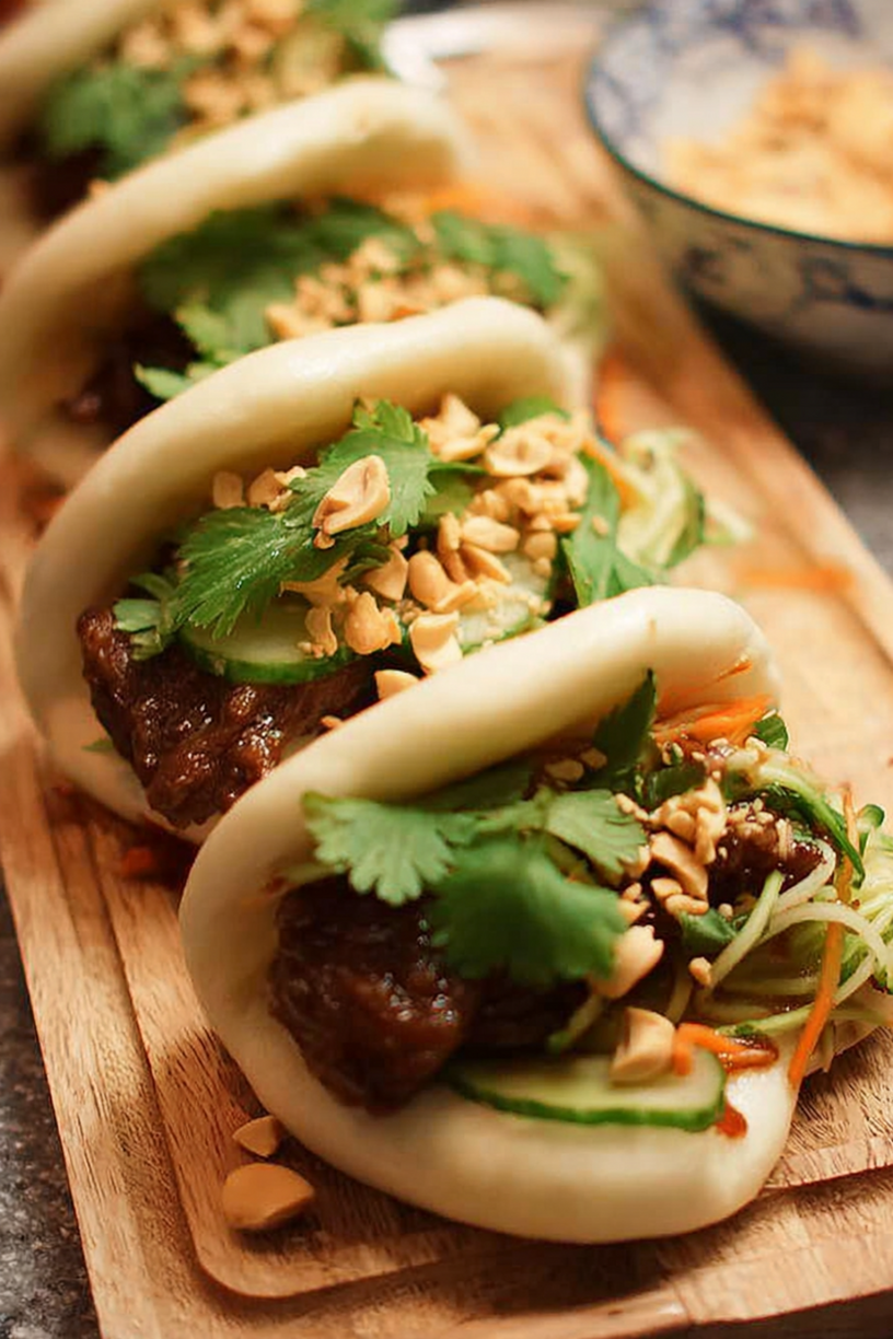 gua bao broodjes varkensvlees