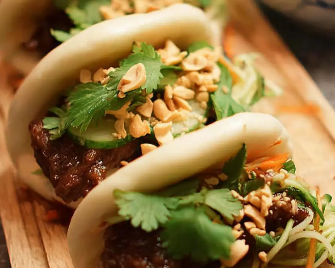 gua bao broodjes varkensvlees