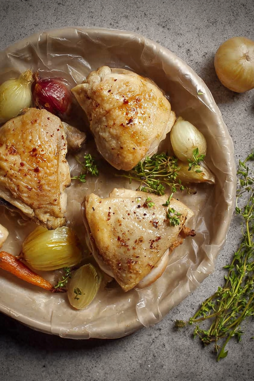 Hähnchenschenkel sous-vide