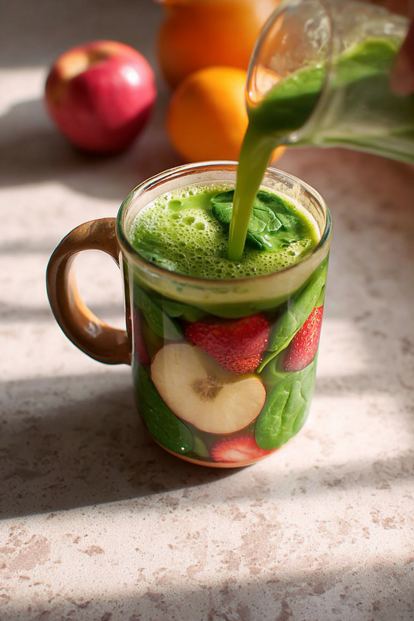 Obst-Spinat-Smoothie